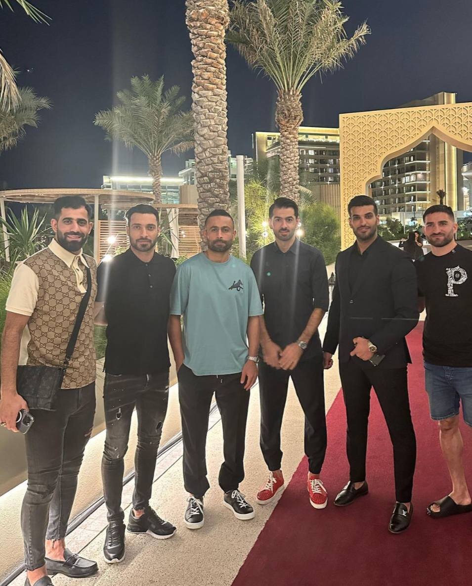 عکس | دورهمی بازیکنان پرسپولیسی و استقلالی در قطر 2
