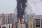 ببینید | آتش سوزی مرگبار یک بیمارستان در چین؛ ۱۲ نفر مجازات شدند