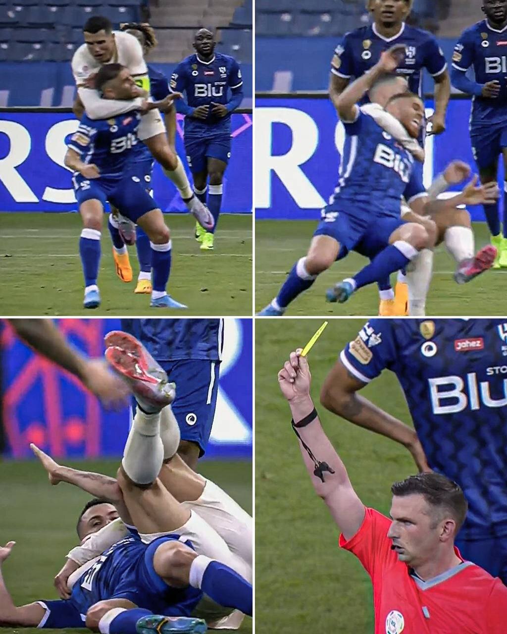 عکس | اجرای فن فینیشر جانسینا توسط رونالدو