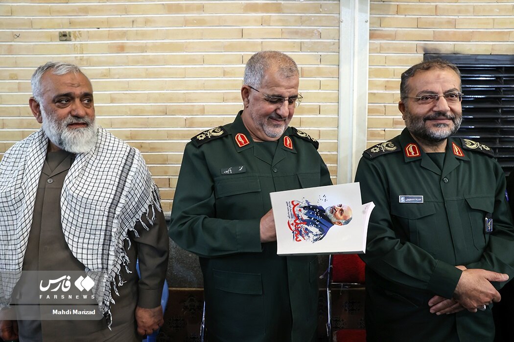 حضور «سرداران عالیرتبه» در مراسم سالگرد شهادت سردار حجازی + تصاویر