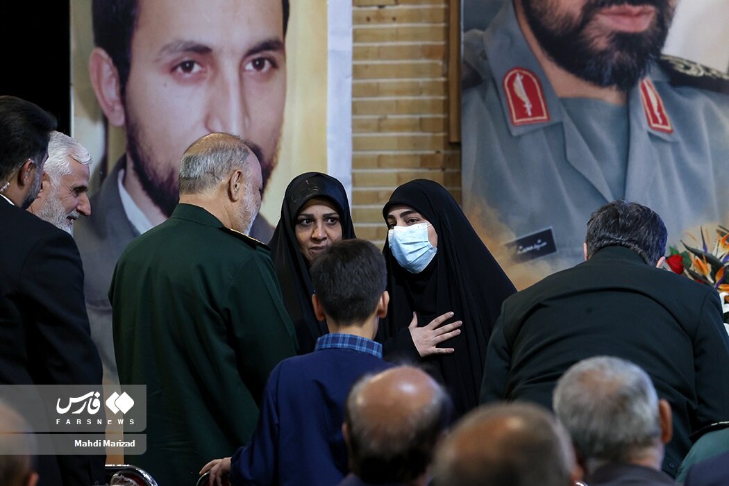 حضور «سرداران عالیرتبه» در مراسم سالگرد شهادت سردار حجازی + تصاویر