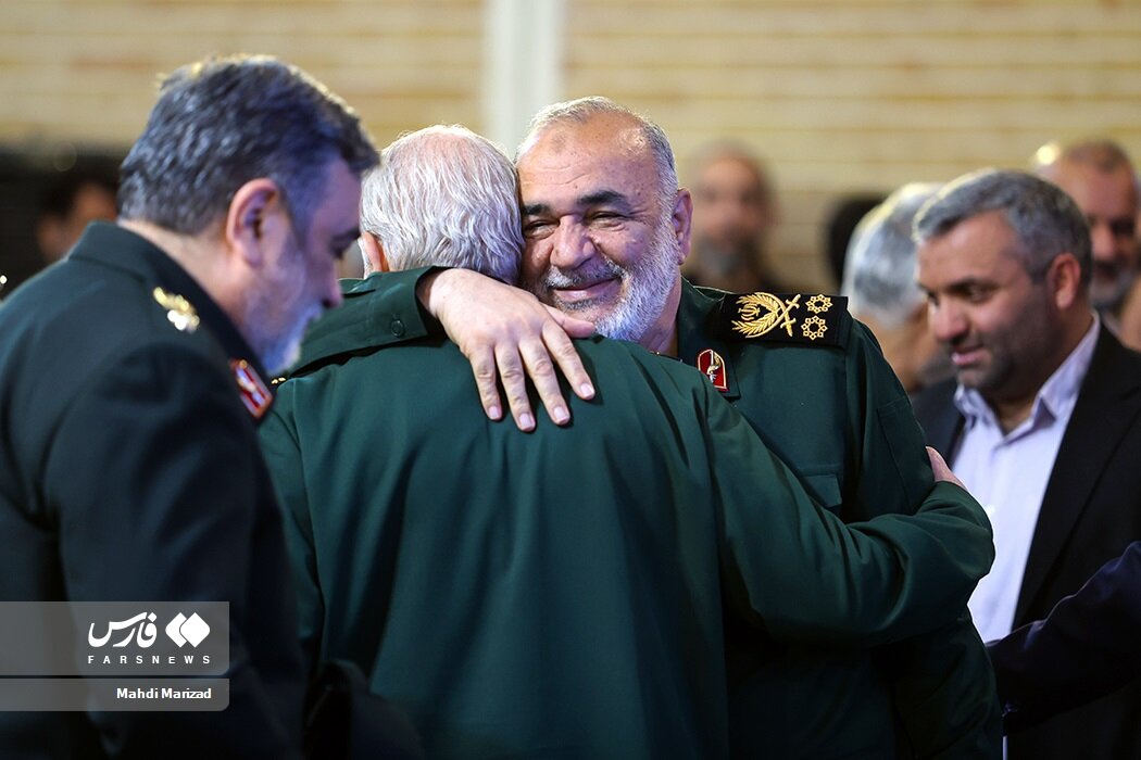 حضور «سرداران عالیرتبه» در مراسم سالگرد شهادت سردار حجازی + تصاویر