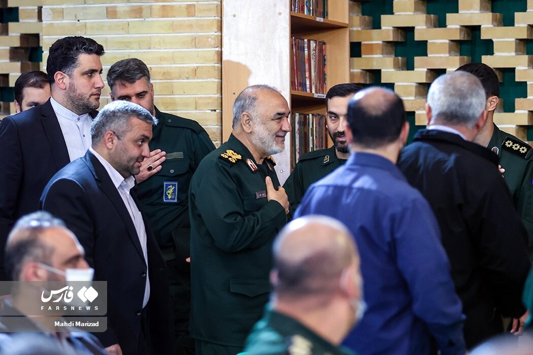 حضور «سرداران عالیرتبه» در مراسم سالگرد شهادت سردار حجازی + تصاویر