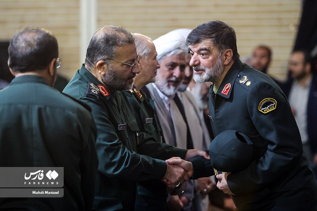 حضور «سرداران عالیرتبه» در مراسم سالگرد شهادت سردار حجازی + تصاویر