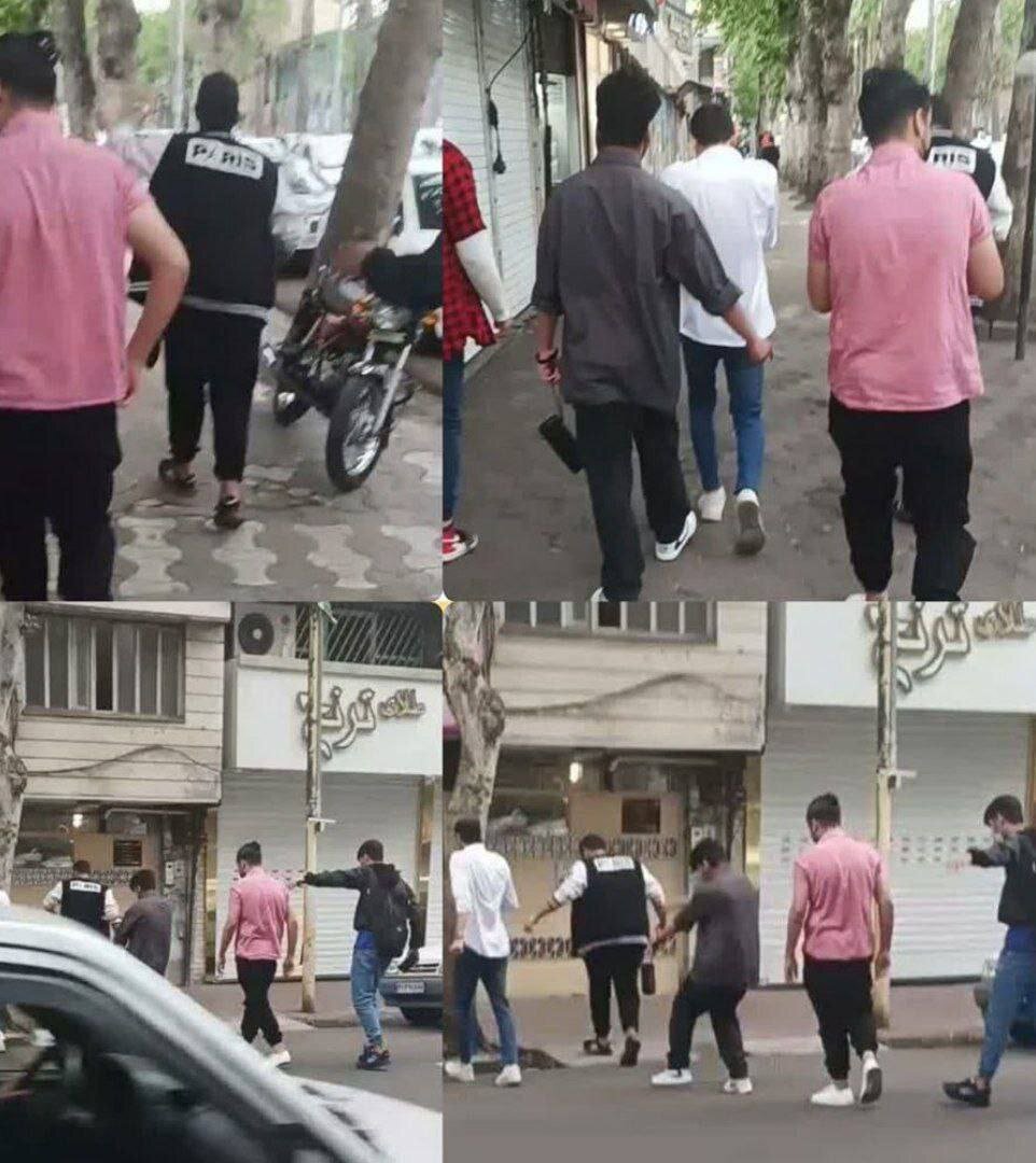 تصاویر متهمان «پسر» منتشر شد / پلیس: «انهدام گروه سازمانیافته ترویج کشف حجاب و رقص در معابر عمومی»