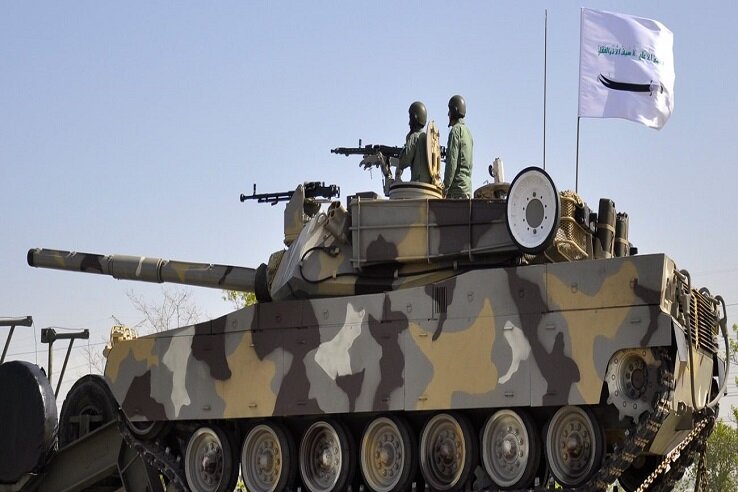 قدرتنمایی حریف چغر و بد بدن تانک «آبراماز»/ عکس