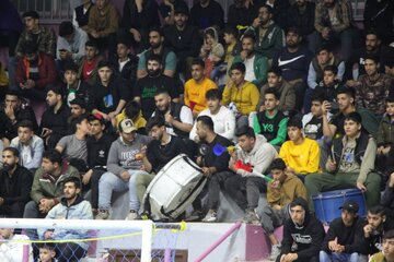 عکس | دایی تماشاگر فینال جام رمضان چالوس شد عکس | دایی تماشاگر فینال جام رمضان چالوس شد