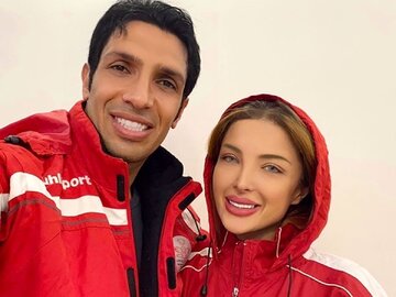 عکس | همسر سپهر حیدری با انتشار این عکس پز زندگی لاکچری‌اش را داد!