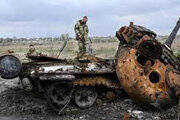 ببینید | انهدام تسلیحات اوکراینی توسط روس‌ها