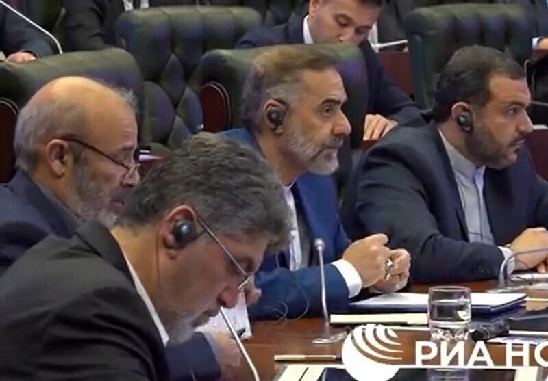 حضور «جانشین نیروی قدس» سپاه در مذاکرات مسکو + عکس