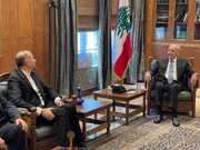 Iranian, Lebanese diplomats discuss mutual ties