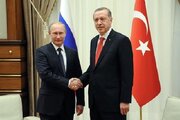 ببینید | برخورد جالب پوتین و اردوغان در تماس تصویری با یکدیگر
