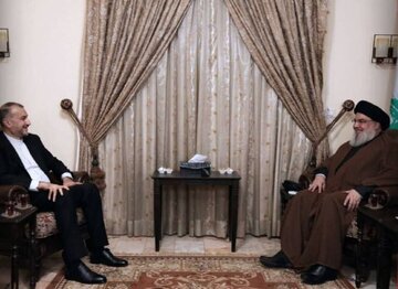 Amir-Abdollahian meets with Hassan Nasrallah in Lebanon