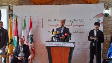 امیرعبداللهيان: ندعم مقاومة لبنان في مواجهة الكيان الصهيوني