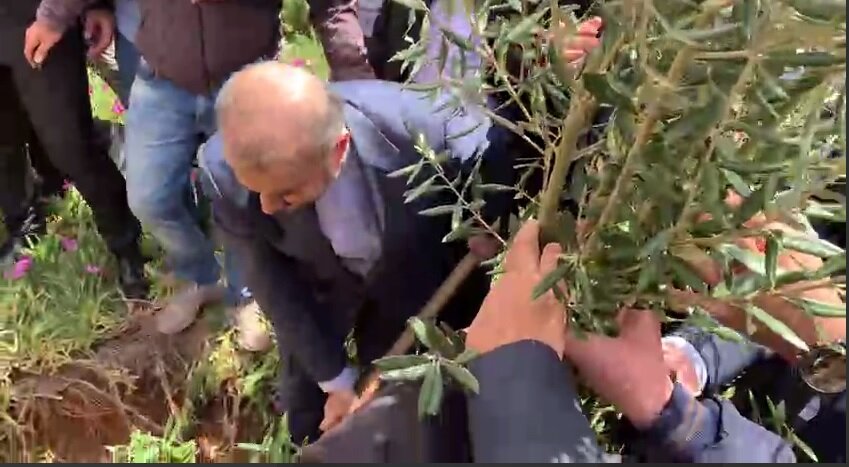 بازدید متفاوت امیرعبداللهیان از سرزمینهای اشغالی/عکس