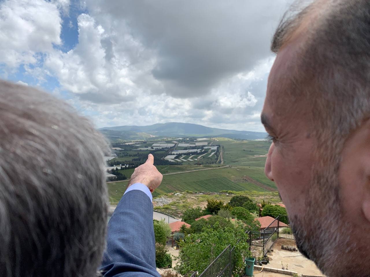 بازدید متفاوت امیرعبداللهیان از سرزمینهای اشغالی/عکس