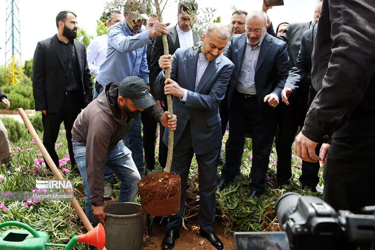 امیرعبداللهیان پاسخ چند روز قبل اسرائیلیها در ترکمنستان را داد/ عکس