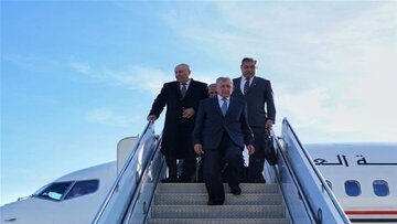 Iraqi president arrives in Tehran in first visit