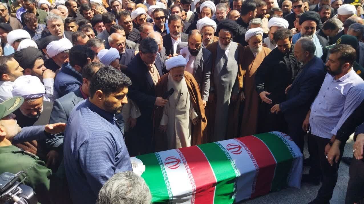 تشییع مرحوم آیت الله سلیمانی در حرم حضرت معصومه (س) + عکسها