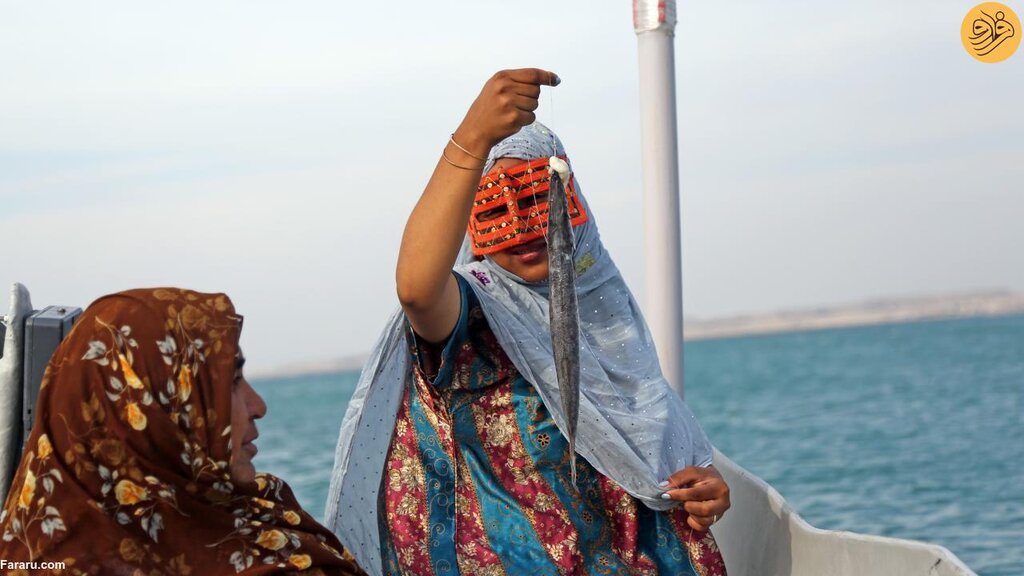 این زنان ایرانی ماهیگیران حرفه‌ای هستند