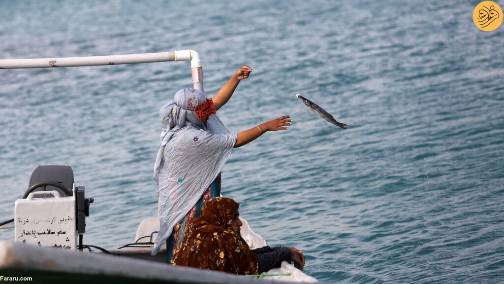 این زنان ایرانی ماهیگیران حرفه‌ای هستند