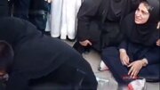 ببینید | لحظه دردناک اطلاع فرزندان شهید شهرکی از شهادت پدر و مادرشان