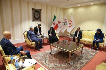 دیدار رئیس کمیته بازی های المپیک ارامنه جهان با نایب رئیس کمیته ملی المپیک دیدار رئیس کمیته بازی های المپیک ارامنه جهان با نایب رئیس کمیته ملی المپیک