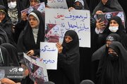 ببینید | حرکت عجیب شبکه ۳؛ پوشش ویژه اعتراض مردم مشهد به لایحه عفاف و حجاب
