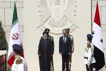 Iranian President Arrives in Damascus