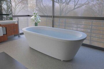 تصاویر | طراحی شیک و خلاقانه وان حمام!