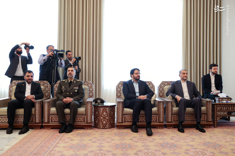 گزارش تصویری دیدار و گفتوگوی رئیسی و بشار اسد