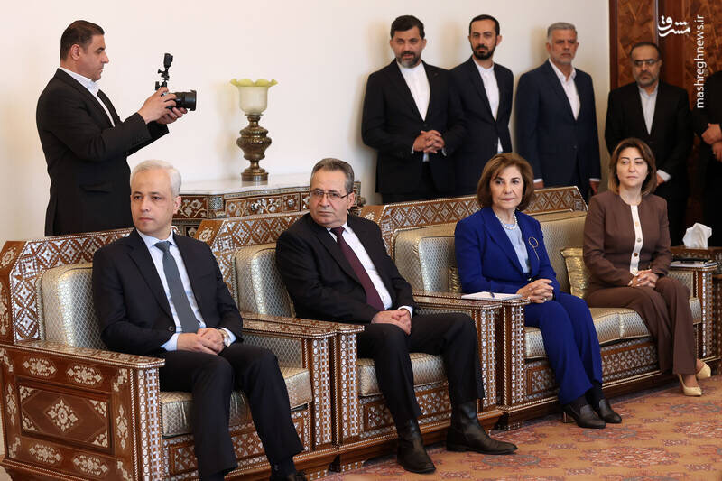 گزارش تصویری دیدار و گفتوگوی رئیسی و بشار اسد
