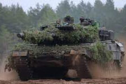 ببینید | لحظه انهدام اولین تانک لئوپارد ارتش اوکراین توسط نیروهای روسیه!