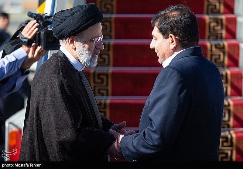 تصاویرِ پربازتاب از واپسین «مذاکره» مخبر و رئیسی در «بدرقه» سفر به سوریه