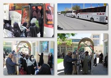 اعزام دانش آموزان شهرستان بروجن به اردوی راهیان نور غرب کشور اعزام دانش آموزان شهرستان بروجن به اردوی راهیان نور غرب کشور