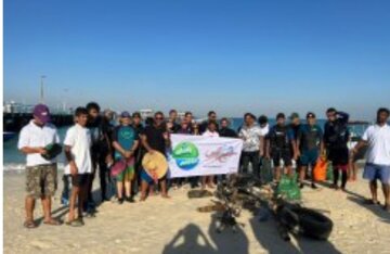تبلور همدلی و همراهی دوستداران محیط زیست در طرح پاکسازی سواحل کیش