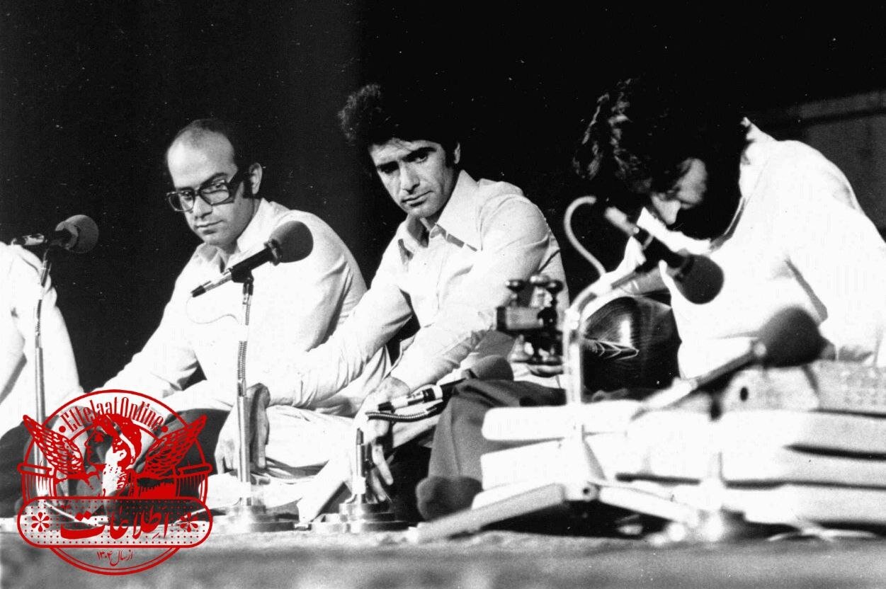 محمدرضا شجریان کنار محمدرضا لطفی در ۴۷ سال پیش/ عکس