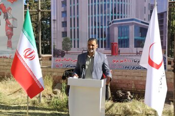 کلنگ زنی احداث مرکز امداد شهری خرم‌آباد در ۸ طبقه