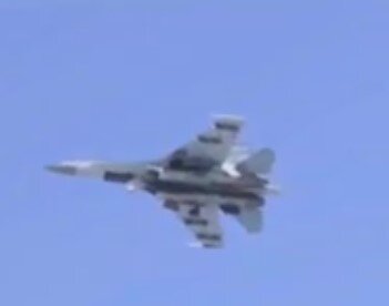 اولین تصاویر از «فرود» سه فروند جنگنده «سوخو ٣۵» در فرودگاه «مهرآباد» + عکس‌ها