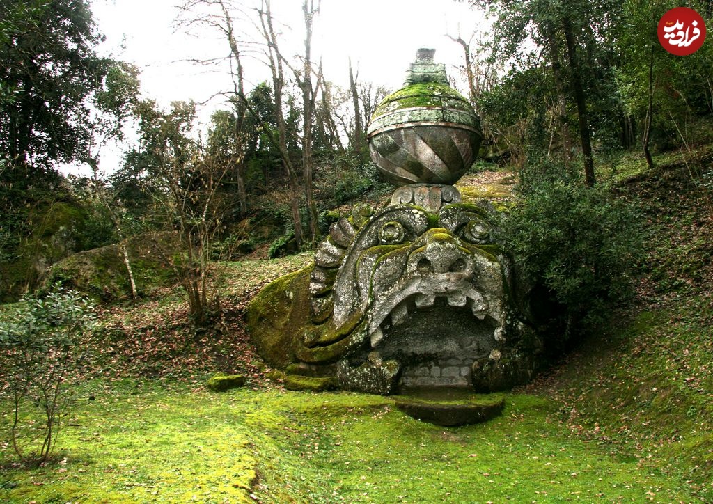 هیولاهای سنگی در رازآلودترین «باغ» جهان/ عکس