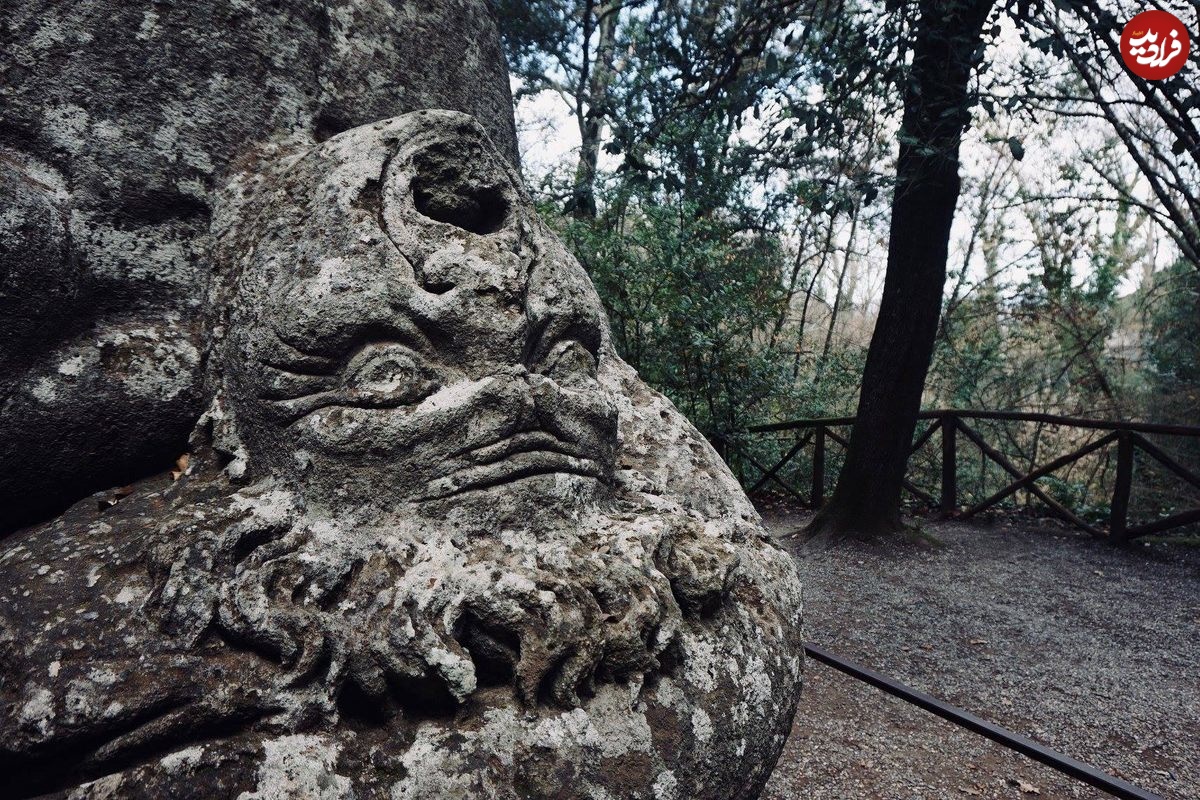 هیولاهای سنگی در رازآلودترین «باغ» جهان/ عکس