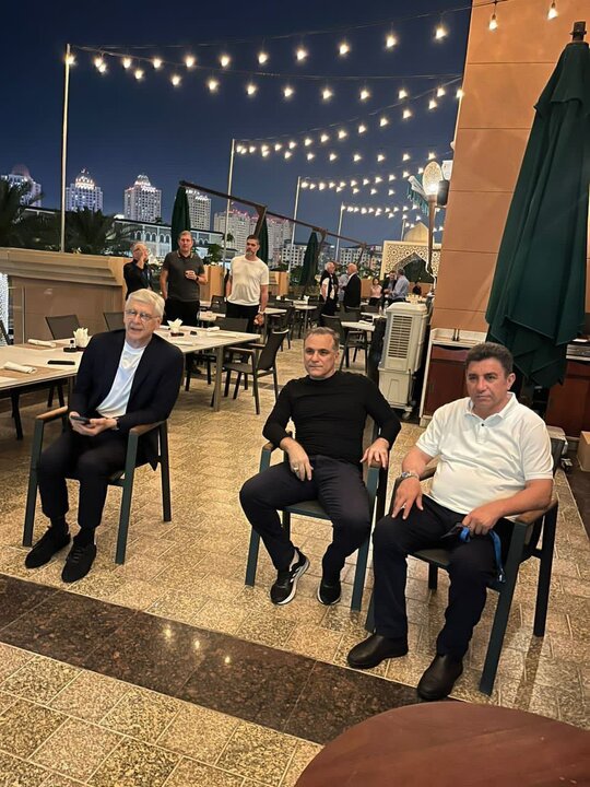 دیدار قلعه‌نویی و ماجدی با اینفانتینو