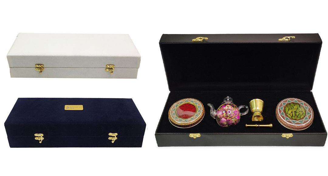 انواع پک هدیه زعفران کادویی