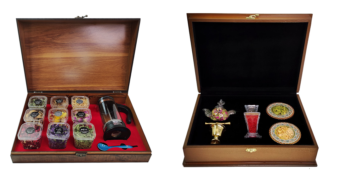 انواع پک هدیه زعفران کادویی