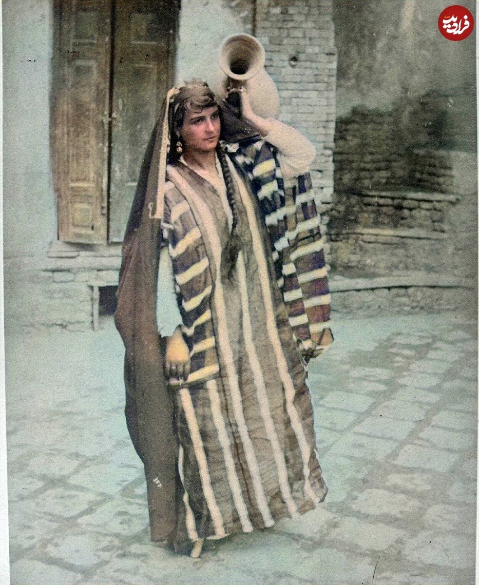 چهرۀ متفاوت زنان عصر قاجار در عکسهای رنگی + تصاویر