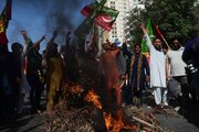 ببینید | اعتراضات آتشین مردم پاکستان پس از دستگیری عمران خان