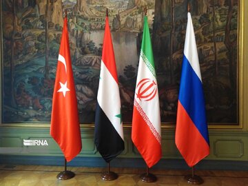بدء الاجتماع الرباعي لوزراء خارجية إيران وروسيا وسوريا وتركيا بشأن سوريا