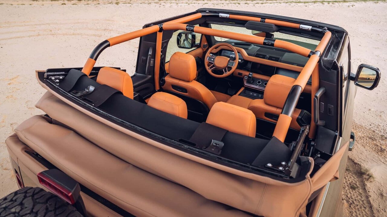 شاسی بلند استثنایی با سقف بازشو/ ترکیب ظرافت و قدرت/ عکس