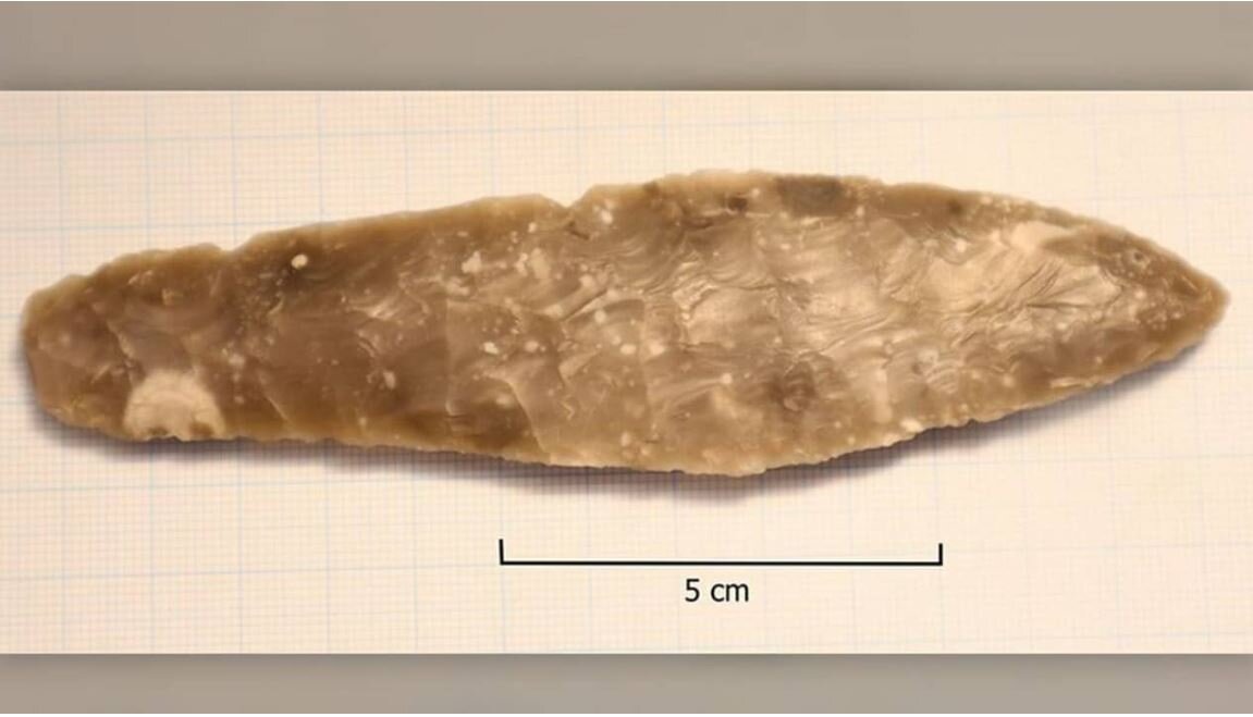 خنجر اسرارآمیز ۳ هزار ساله اتفاقی پیدا شد/ عکس