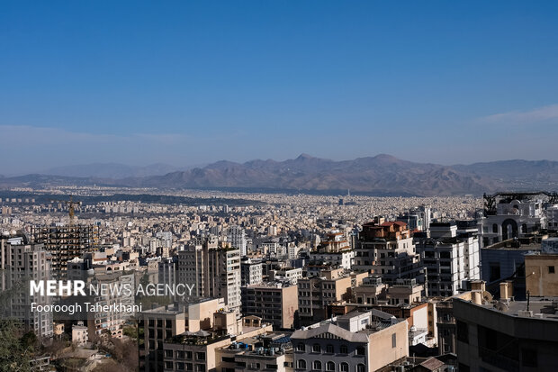 کیفیت هوای تهران در شرایط قابل قبول